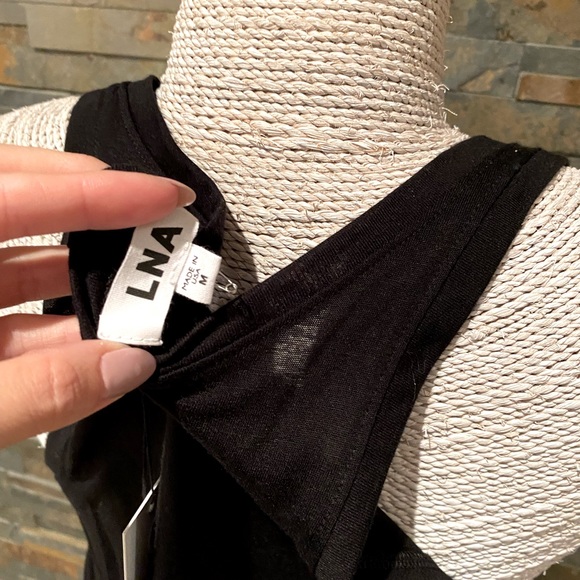 LNA Alexandra Tank Top Black. (Multiple sizes) - Picture 3 of 5